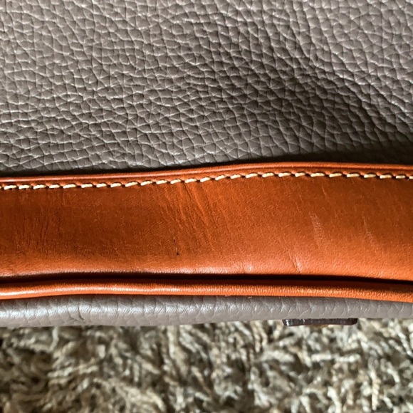 Dooney and Bourke pebble grain zip zip satchel